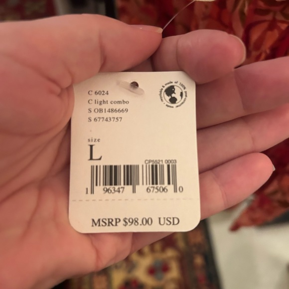 Orange free people top - Picture 3 of 3